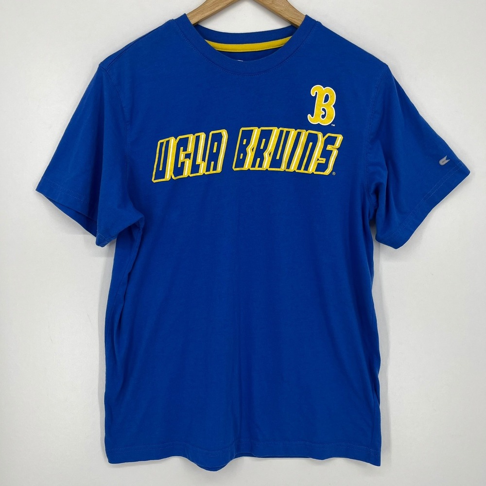 Colosseum UCLA Bruins Mens Blue Short Sleeve Graphic T-Shirt Size Medium NCAA